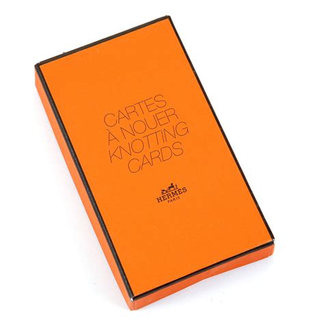 hermes knotting cards|hermes scarf playing cards.